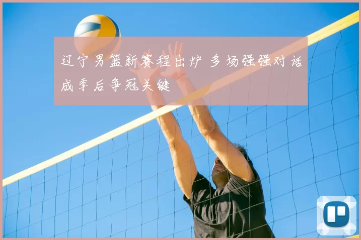 辽宁男篮新赛程出炉 多场强强对话成季后争冠关键